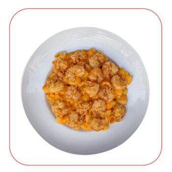 Fried Shrimp Mac n Cheese